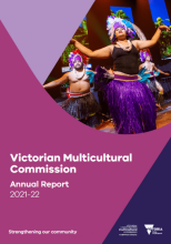 Image of the cover of the VMC's 2021 - 2022 Annual Report